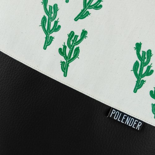 Cactus Print on Drawstring Bag