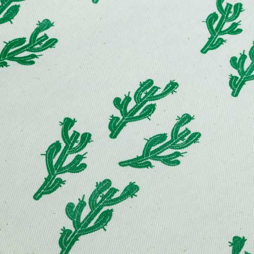 Cactus Print on Drawstring Bag
